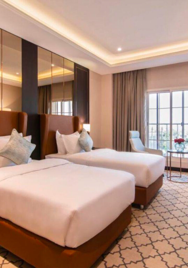 Gardino Hotel Riyadh – Twin Bedroom | فندق جاردينو الرياض – غرفة نوم بسريرين