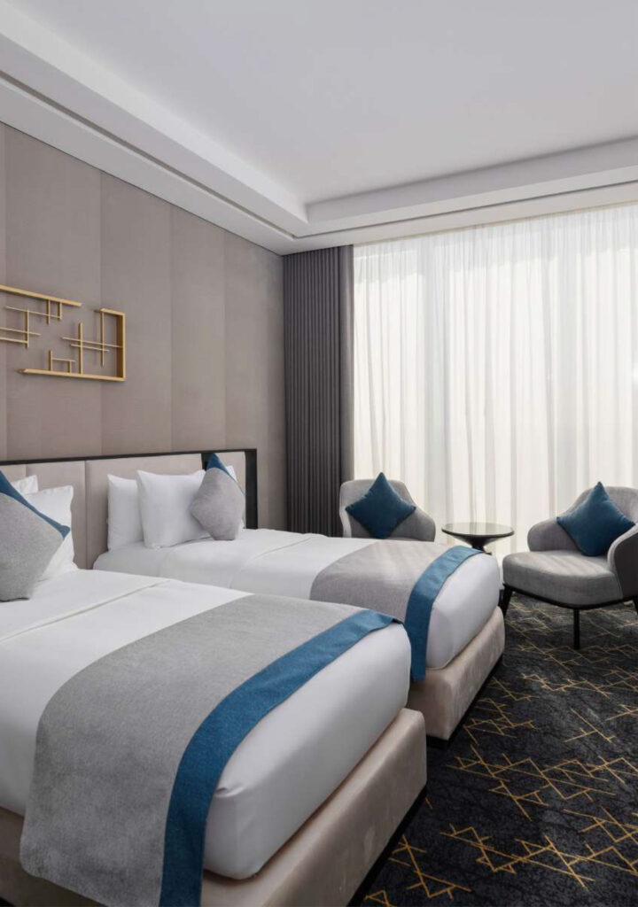 Vittori Garden – Twin Bedroom | ڤيتوري جاردن – غرفة نوم بسريرين